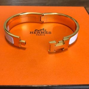 Hermès White Clic H
